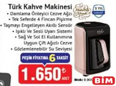 ABDULLAH EFENDİ TÜRK KAHVE MAKİNESİ fiyat ve kampanya bilgisi